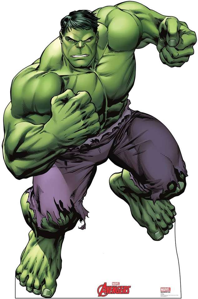Hulk, niesamowity człowiek puzzle online