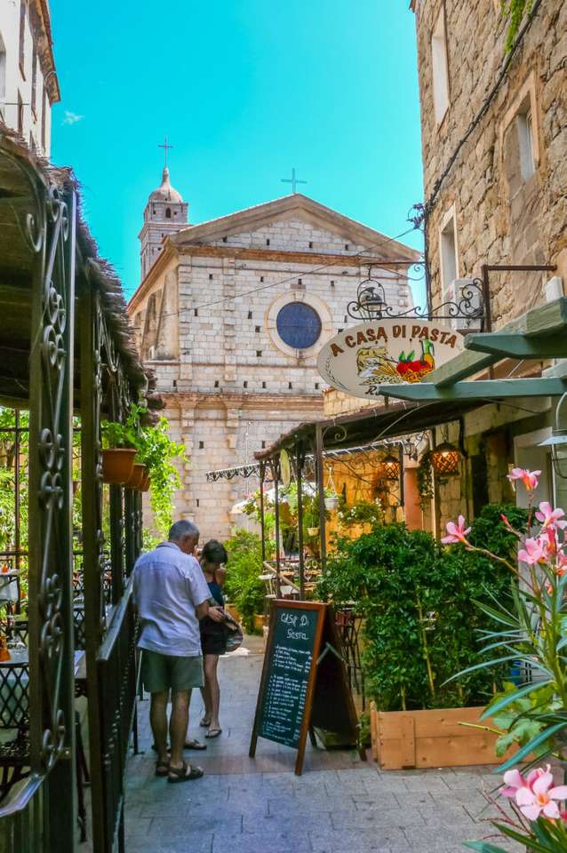 Porto Vecchio op Corsica legpuzzel