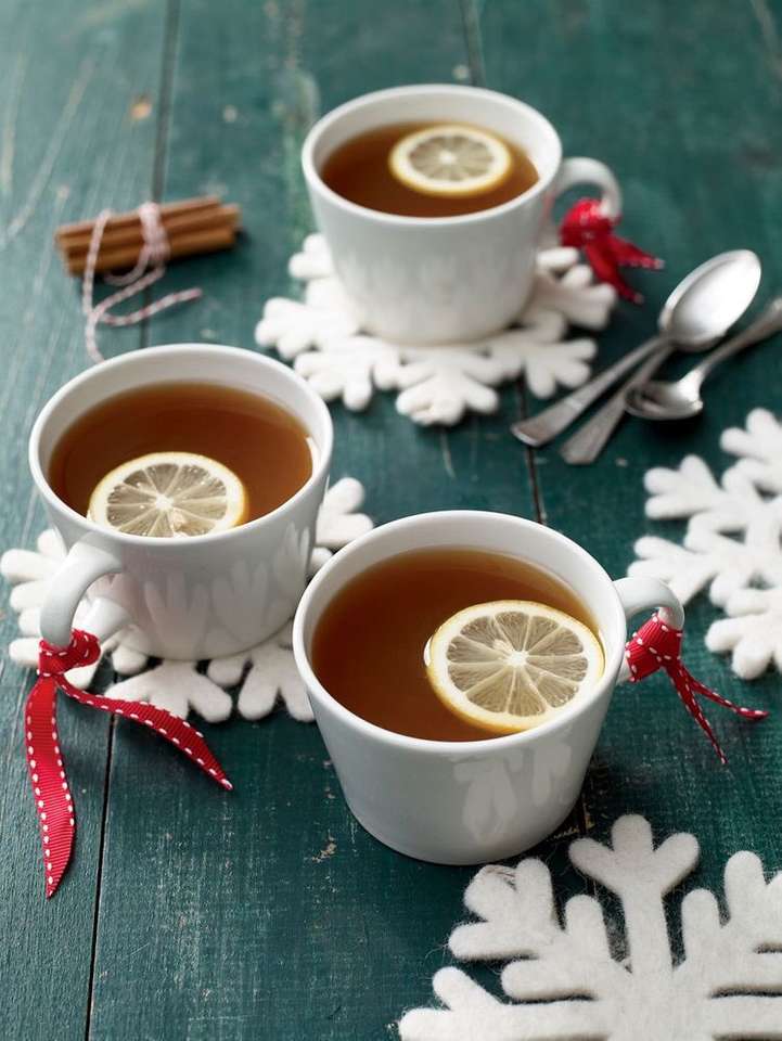 herbata z cytryną i wanilią puzzle online
