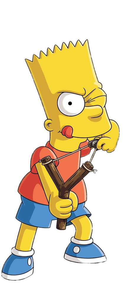 Bart Simpson skládačka