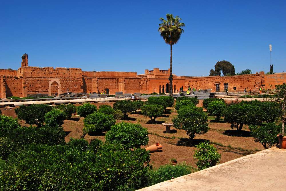 palácio em marrocos quebra-cabeça