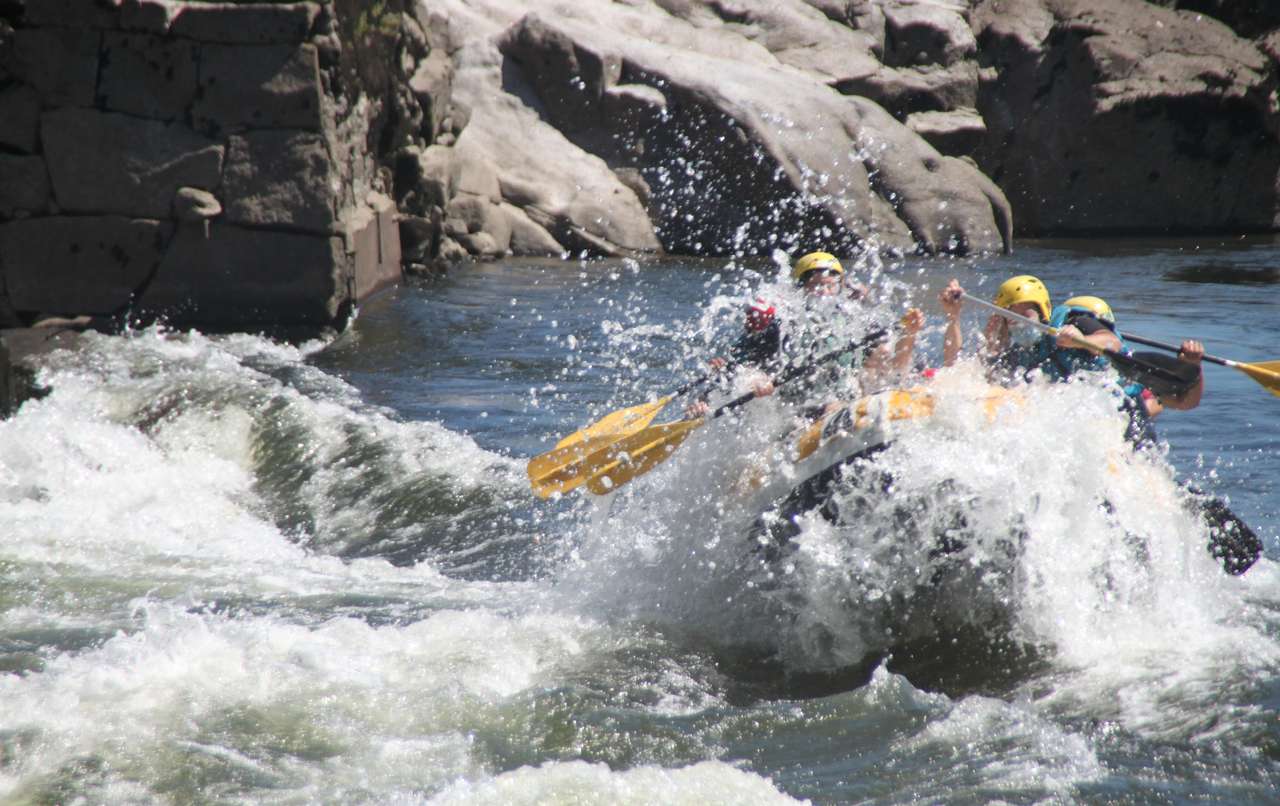 Rafting na rzece Miño. puzzle online