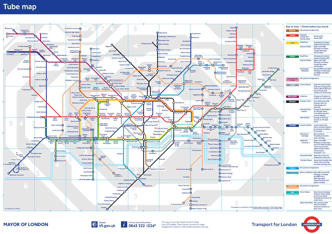 Mapa Londynu Serrano puzzle online