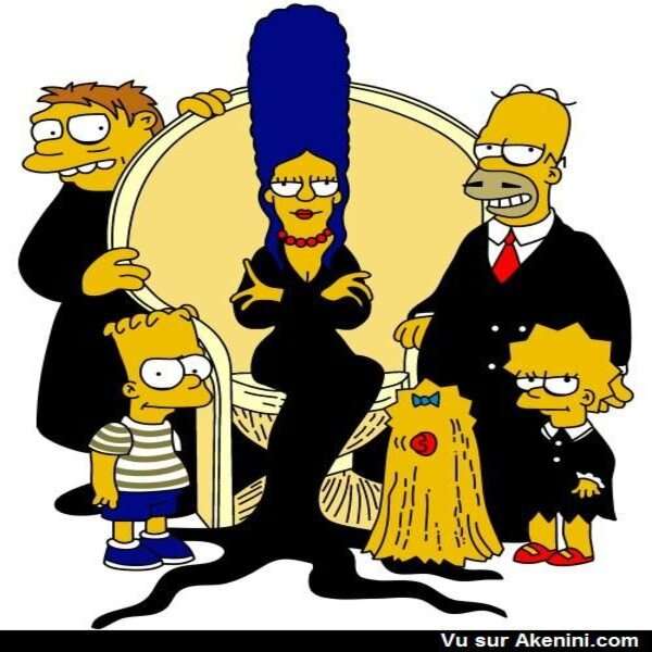 Simpson OCH familjen Addas pussel