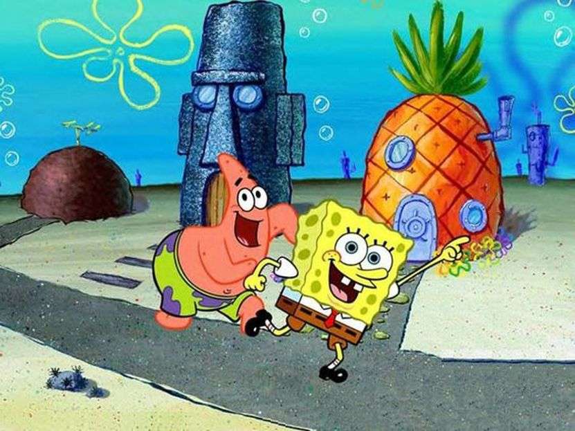 Spongebob i Patryk puzzle online