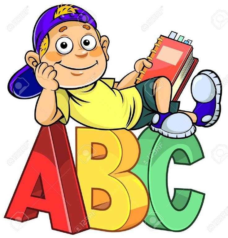 Litery ABC puzzle online