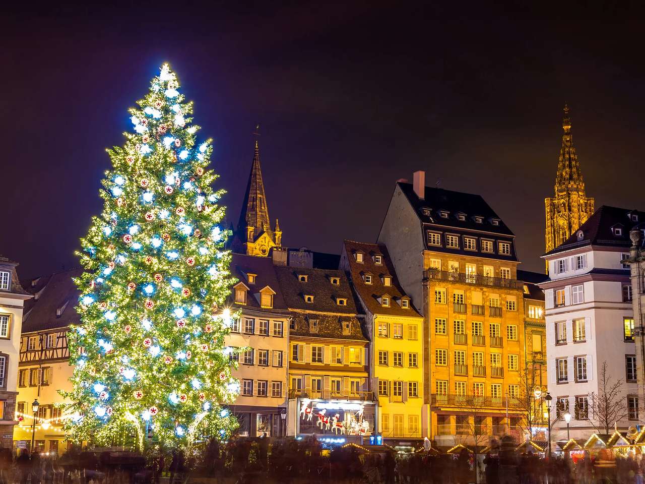 Boże Narodzenie w Strasburgu puzzle online