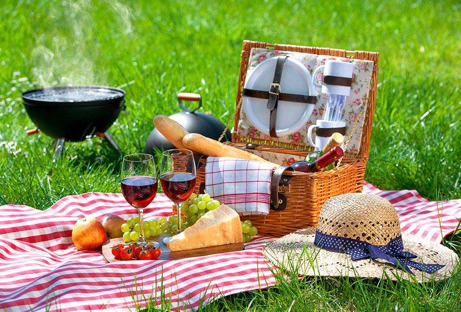 piknik na łące puzzle online