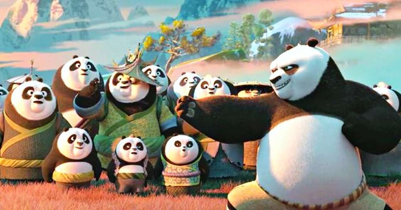 Kung Fu Panda puzzle online