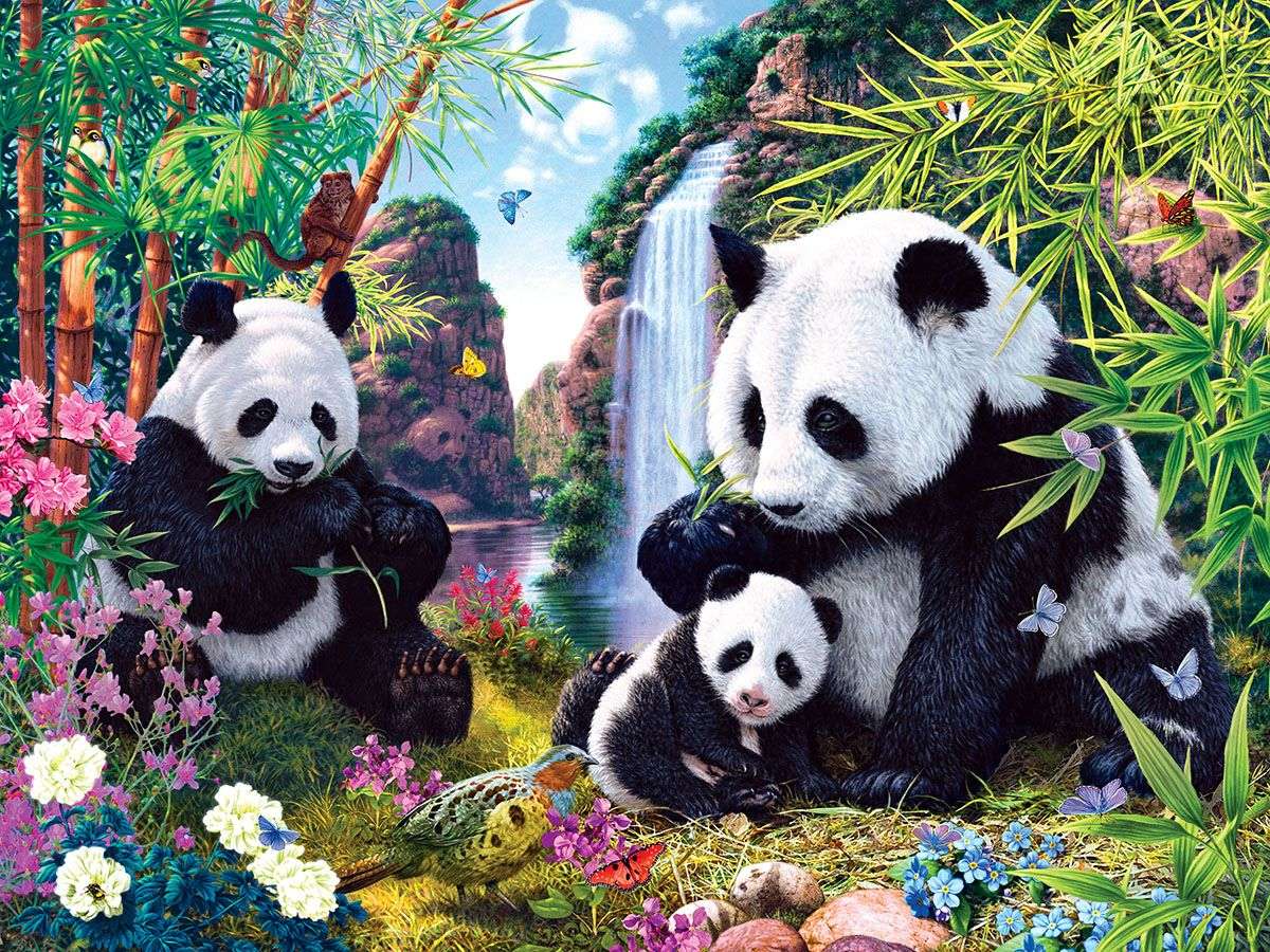 Pandy (Pandas) puzzle online