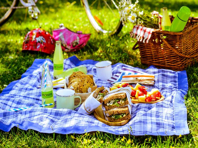 piknik na łące puzzle online