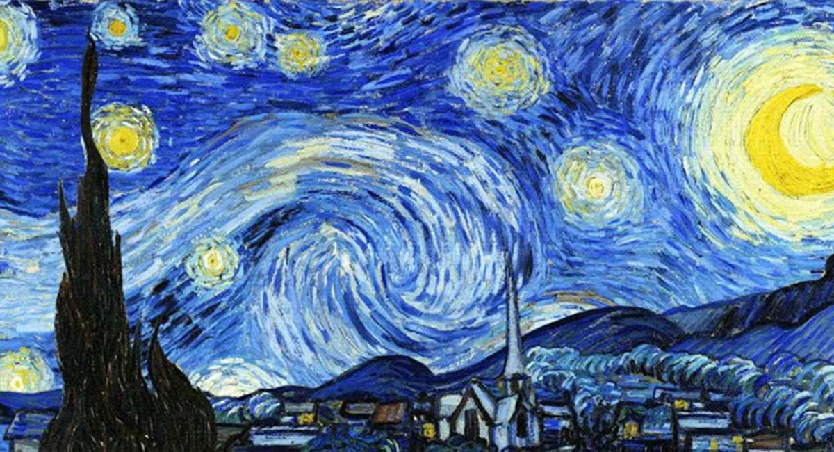 Gwiaździsta noc Van Gogha puzzle online