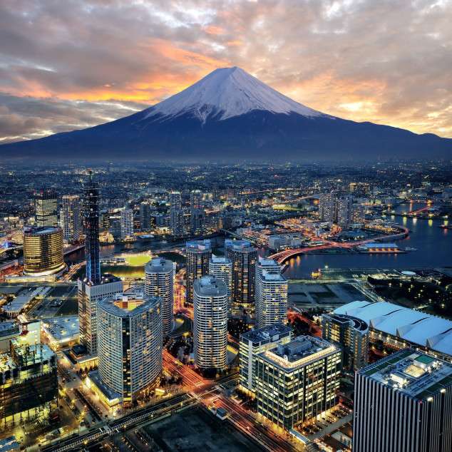 góra fudżi w japonii puzzle online