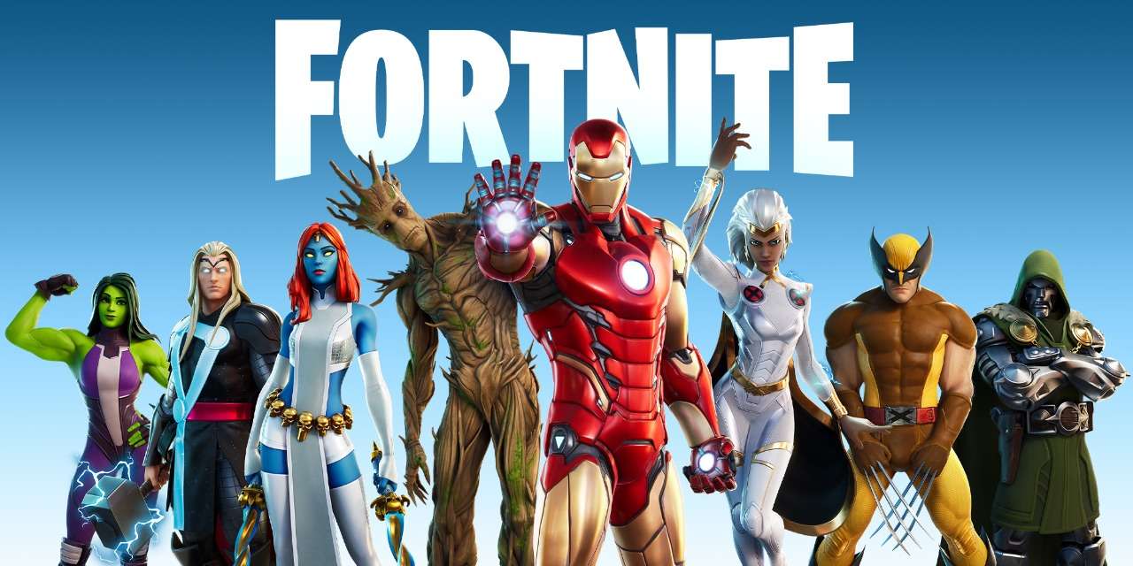 Marvel and Fornite puzzle online