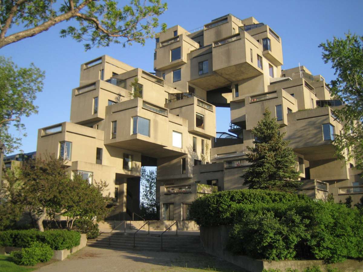 Zagnieżdżony dom w Montrealu w Kanadzie puzzle online