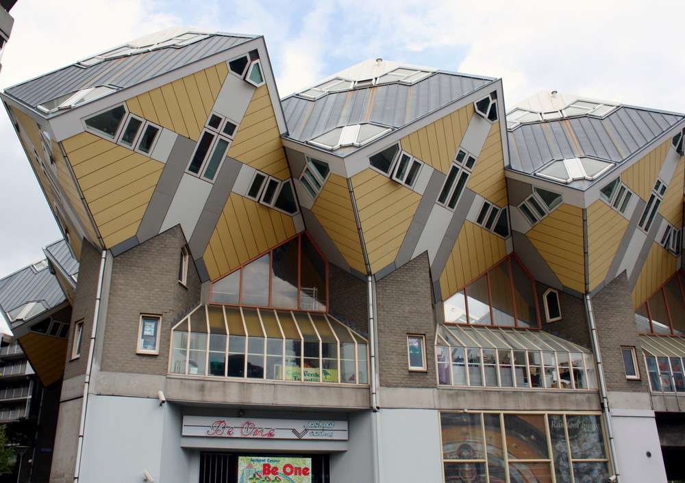 Sześcianowe domy w Rotterdamie puzzle online