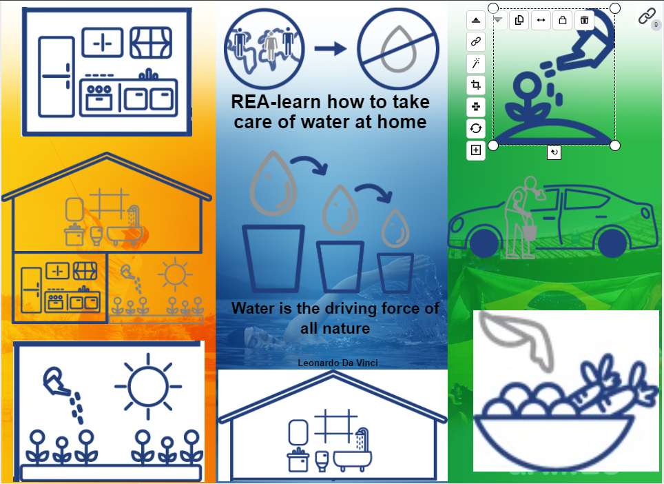 REA - naučte se, jak se starat o vodu doma puzzle