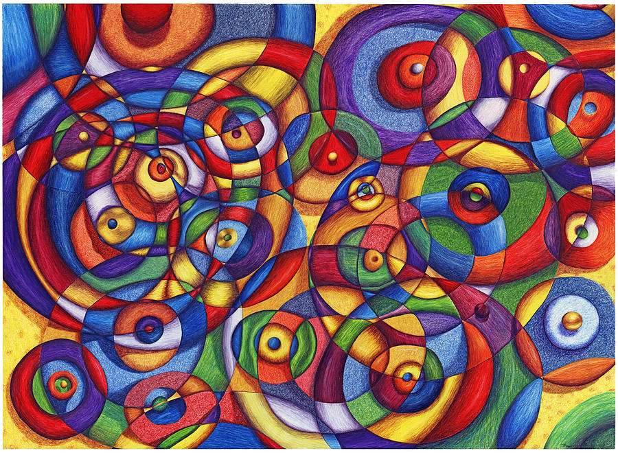 Malarstwo abstrakcyjne puzzle online