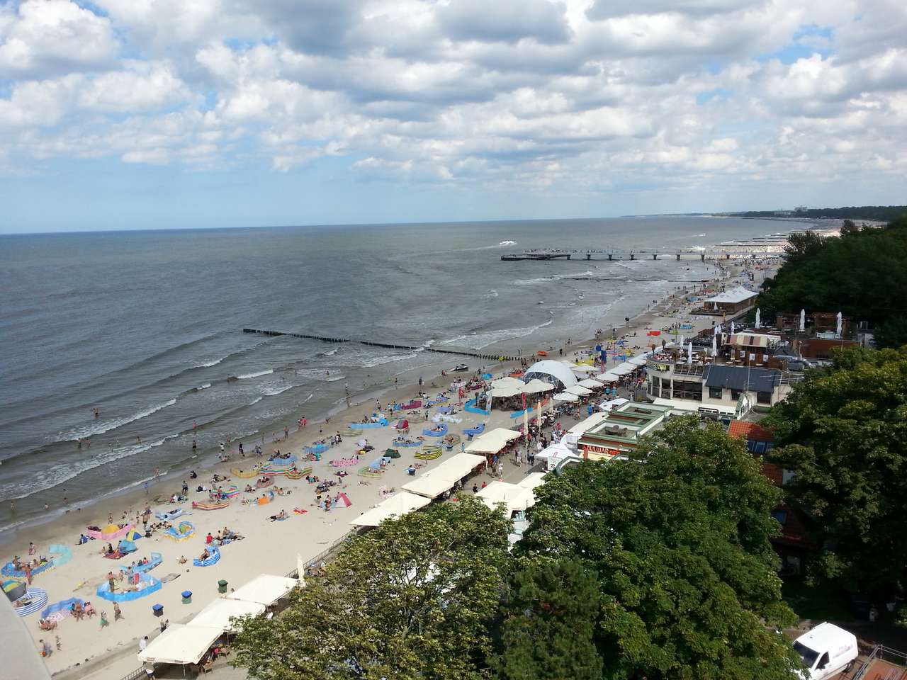 Plaża nad  Bałtykiem puzzle online
