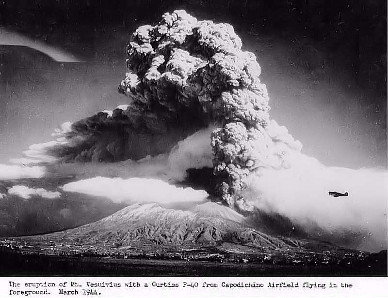 Erupcja Wezuwiusza 1944 puzzle online