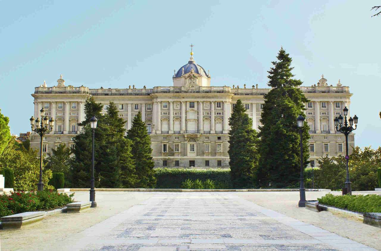 Madryt Pałac Królewski puzzle online