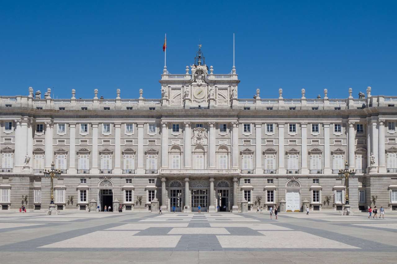 Madryt Pałac Królewski puzzle online