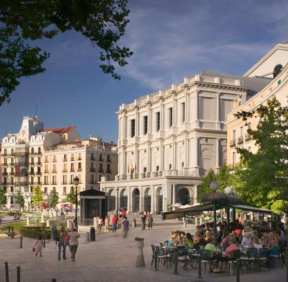 Madryt Plaza de Oriente puzzle online