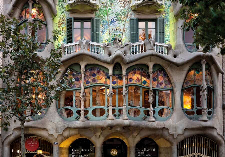 Dom Gaudiego w Barcelonie puzzle online