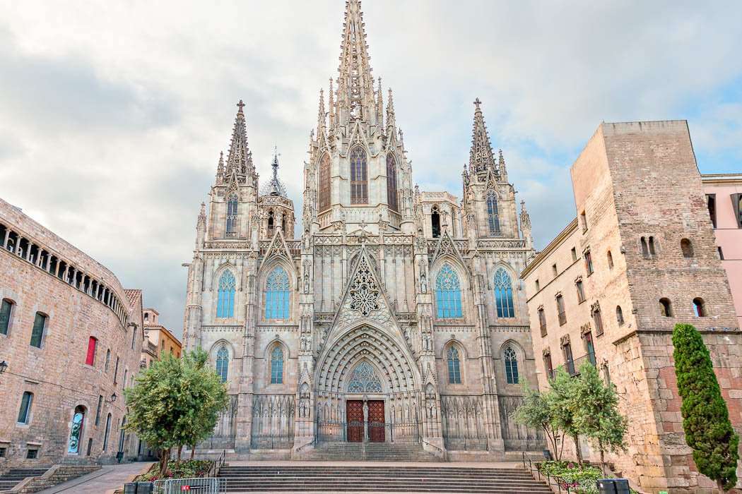 Katedra w Barcelonie puzzle online