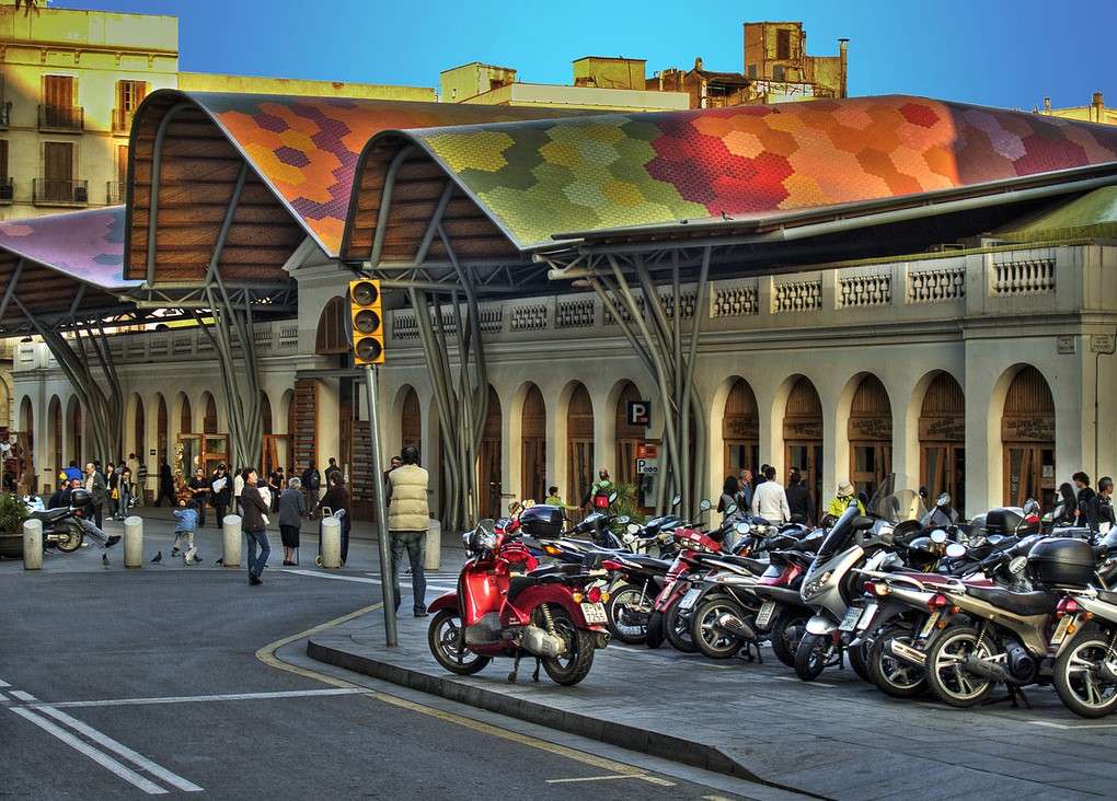 Mercado Municipal de Barcelona quebra-cabeça