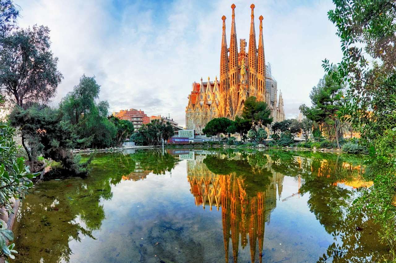 Barcelona Sagrada Familia rompecabezas
