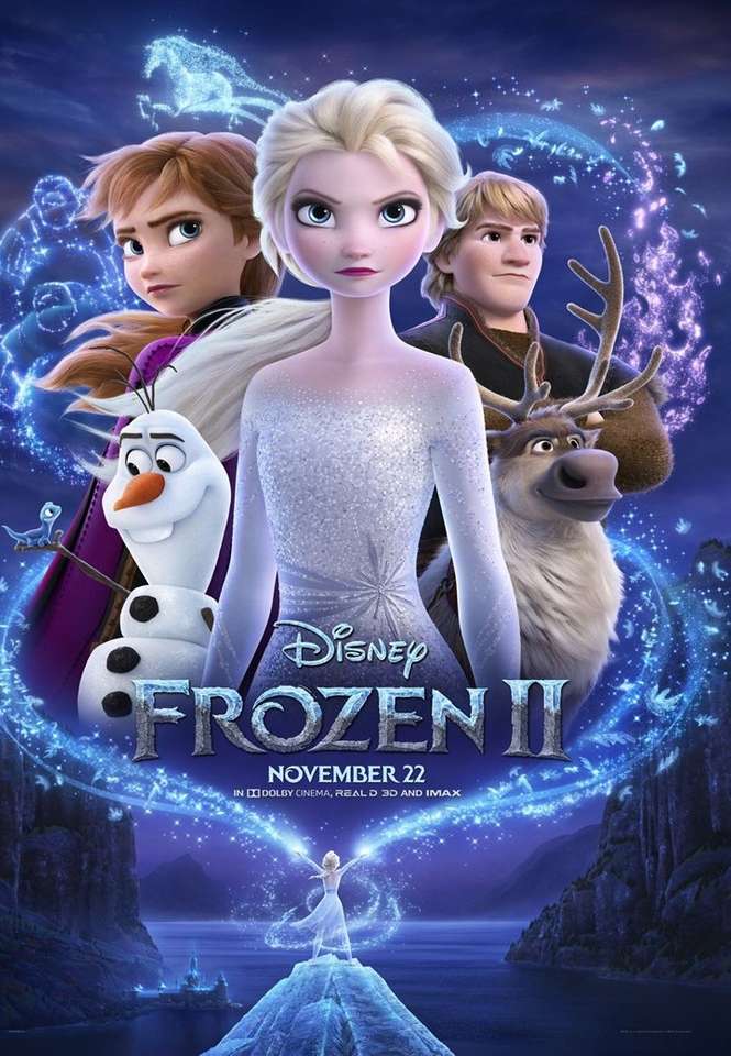 Frozen 2 lamina 9 dla dzieci puzzle online