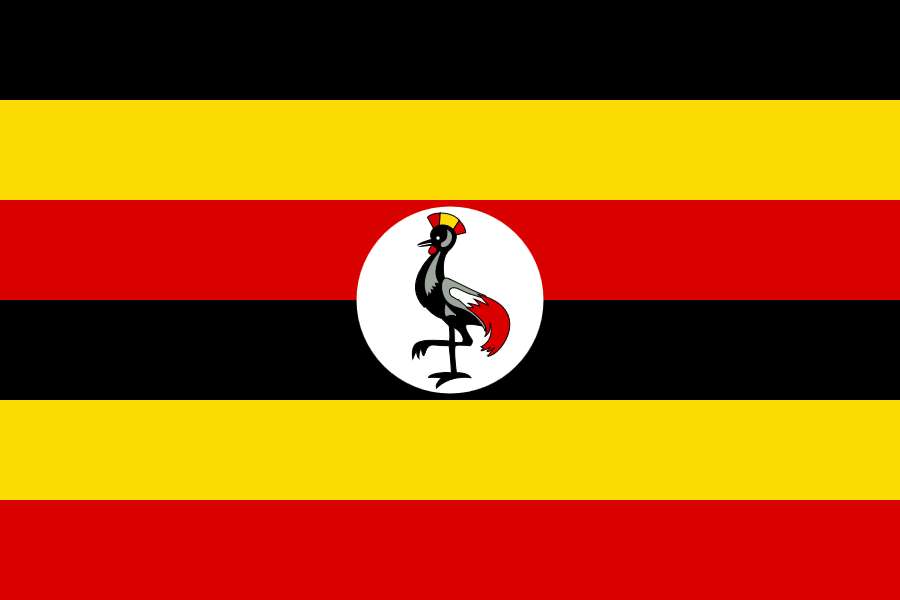 Flaga Ugandy puzzle online