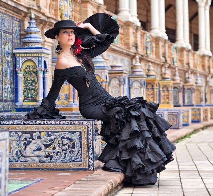 Sewilla Flamenco Dancer Hiszpania puzzle online