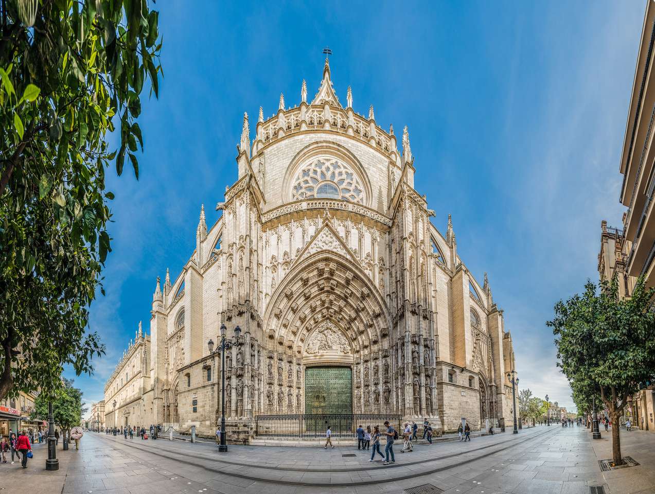Katedra w Sewilli w Hiszpanii puzzle online
