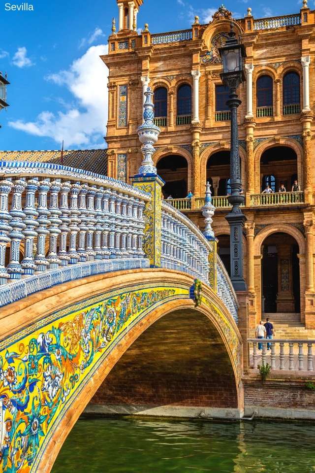 Piękny most w Sewilli puzzle online