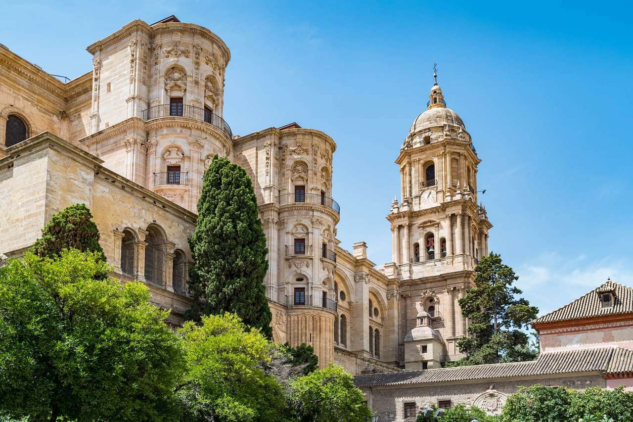 Wieże katedry w Maladze puzzle online