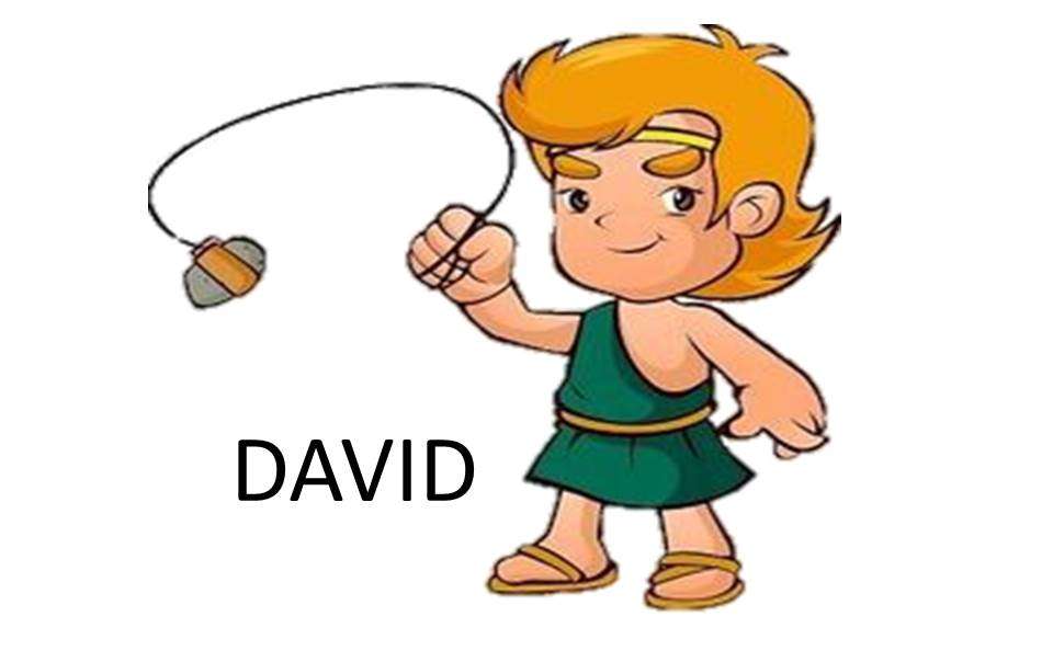 David pokonuje Goliata puzzle online