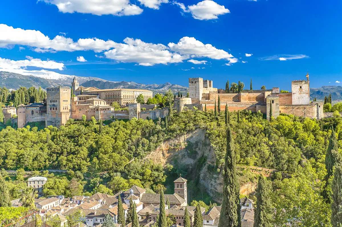 Granada Alhambra Hiszpania puzzle online