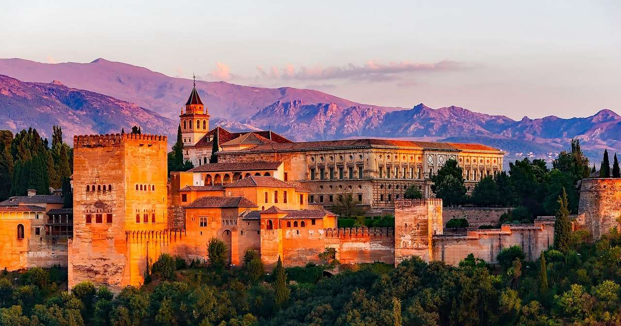 Granada Alhambra Hiszpania puzzle online