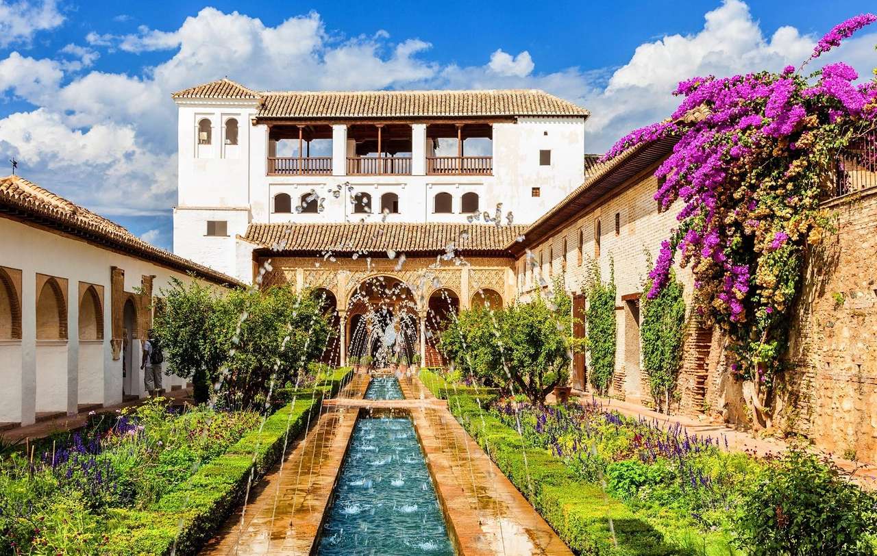 Miasto Granada w Hiszpanii puzzle online