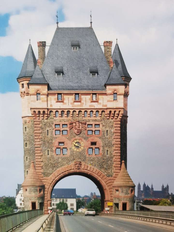 Brueckerturm am Rhein puzzle online