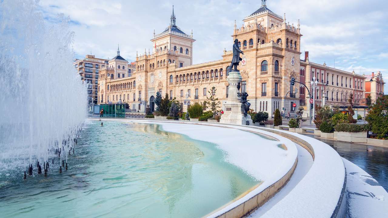 Miasto Valladolid w Hiszpanii puzzle online