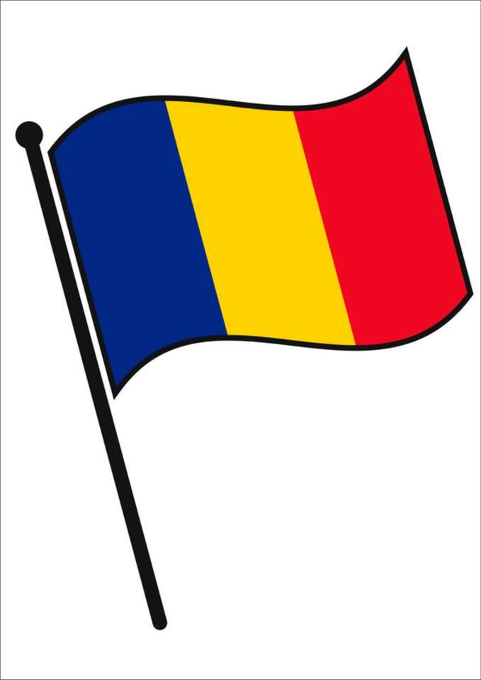 Flaga Rumunii puzzle online