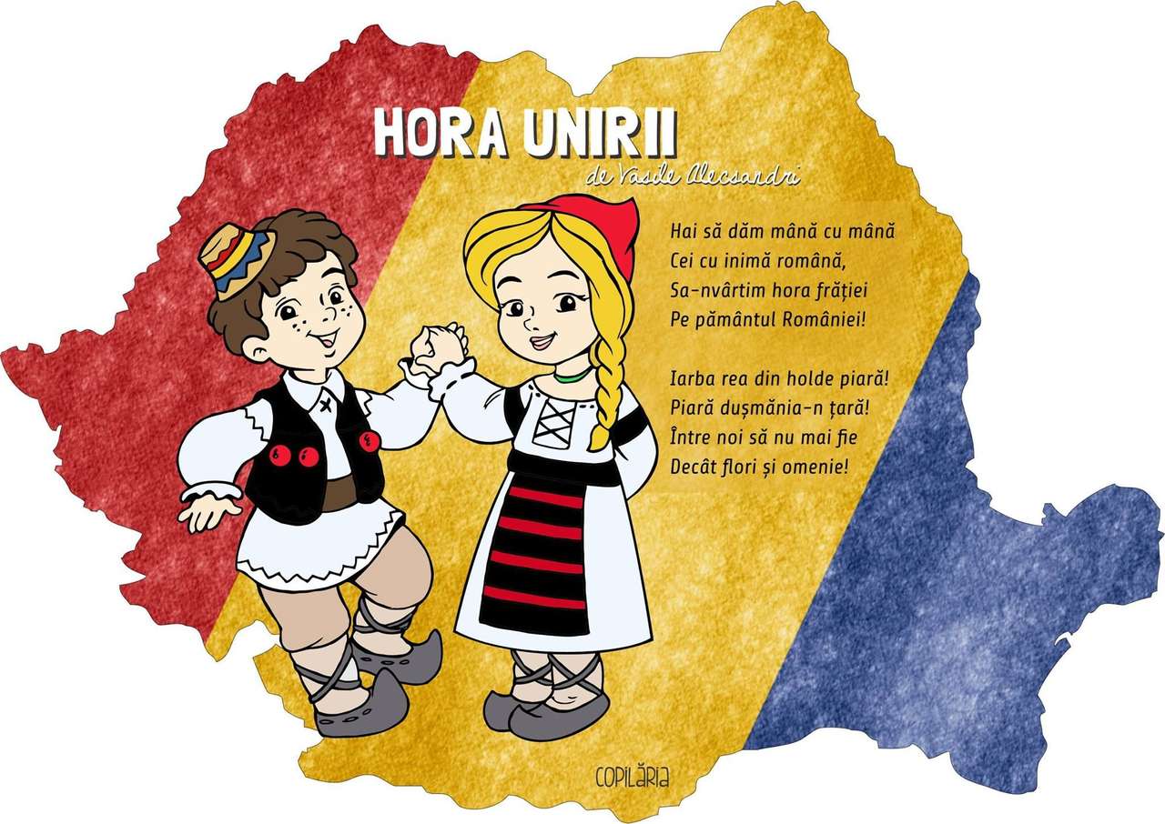Wszystkiego najlepszego Rumunii! puzzle online