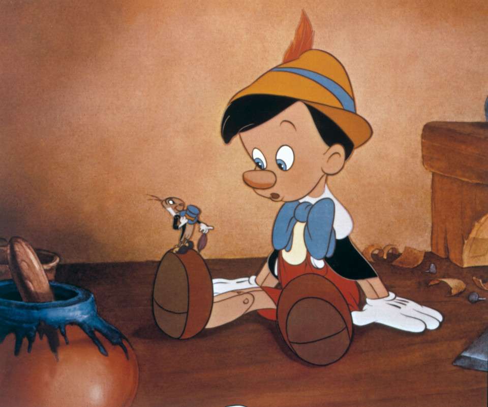 Pinokio bajka puzzle online