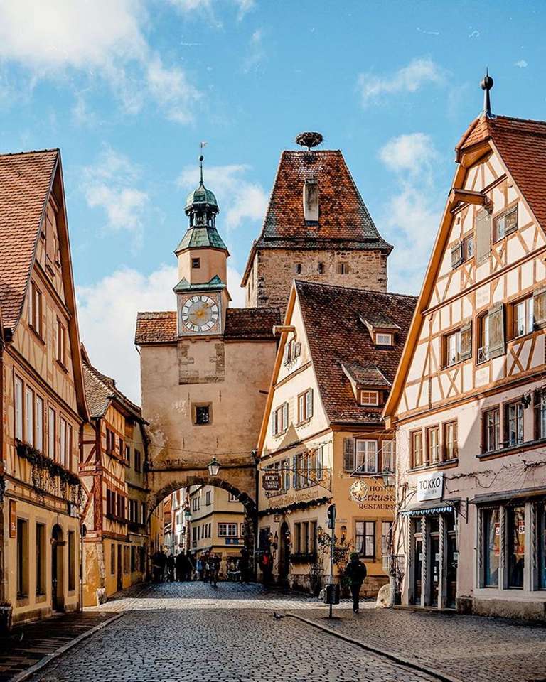 Rothenburg ob der Tauber - NIEMCY puzzle online