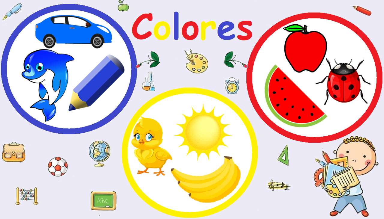 Powiązanie kolorów puzzle online