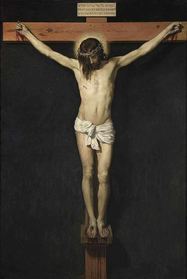 Chrystus na krzyżu (obraz Goi) puzzle online
