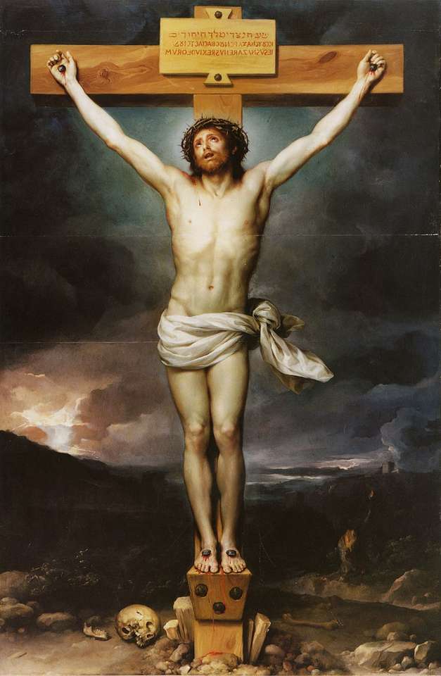 Chrystus na krzyżu (obraz Goi) puzzle online